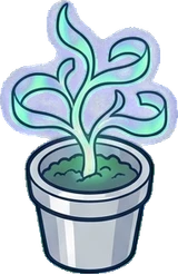 Small plants, a sticker from the The Ice Palace world