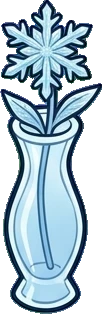 Small plants, a sticker from the The Ice Palace world