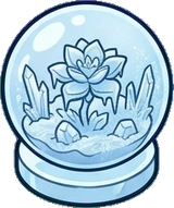 Small plants, a sticker from the The Ice Palace world