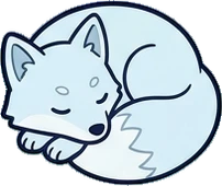 People lying down, a sticker from the The Ice Palace world