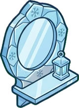 Mirrors, a sticker from the The Ice Palace world