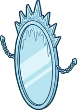 Mirrors, a sticker from the The Ice Palace world