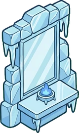 Mirrors, a sticker from the The Ice Palace world