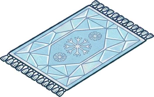 Rugs, a sticker from the The Ice Palace world