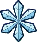 Little things, a sticker from the The Ice Palace world