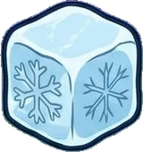 Little things, a sticker from the The Ice Palace world