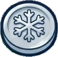Little things, a sticker from the The Ice Palace world