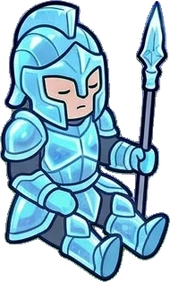 People sitting, a sticker from the The Ice Palace world