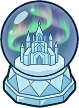 Shelf things, a sticker from the The Ice Palace world