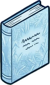 Shelf things, a sticker from the The Ice Palace world