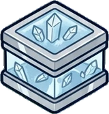Shelf things, a sticker from the The Ice Palace world