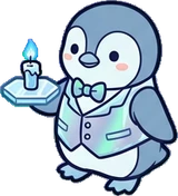Cats and small animals, a sticker from the The Ice Palace world