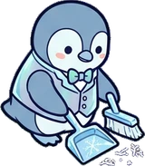 Cats and small animals, a sticker from the The Ice Palace world