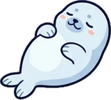 Cats and small animals, a sticker from the The Ice Palace world