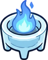 Candles and small lights, a sticker from the The Ice Palace world