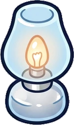 Candles and small lights, a sticker from the The Ice Palace world