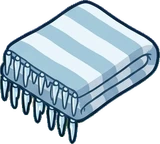 Cushions and blankets, a sticker from the The Ice Palace world