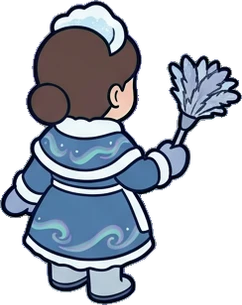 People standing, a sticker from the The Ice Palace world