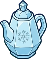 Food and drinks, a sticker from the The Ice Palace world