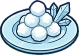 Food and drinks, a sticker from the The Ice Palace world