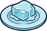 Food and drinks, a sticker from the The Ice Palace world