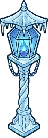 Tall pieces, a sticker from the The Ice Palace world