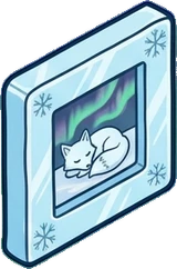 Wall art and frames, a sticker from the The Ice Palace world