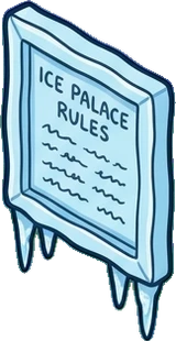 Wall art and frames, a sticker from the The Ice Palace world