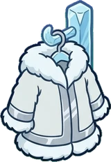Bags, hats and shoes, a sticker from the The Ice Palace world