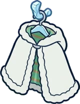 Bags, hats and shoes, a sticker from the The Ice Palace world