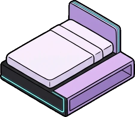 Beds, a sticker from the The K-Pop Bedroom world