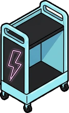 Bookcases, a sticker from the The K-Pop Bedroom world