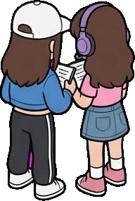 People together, a sticker from the The K-Pop Bedroom world