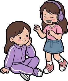 People together, a sticker from the The K-Pop Bedroom world