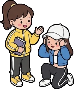 People together, a sticker from the The K-Pop Bedroom world
