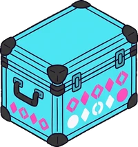 Chests and trunks, a sticker from the The K-Pop Bedroom world