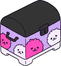 Chests and trunks, a sticker from the The K-Pop Bedroom world