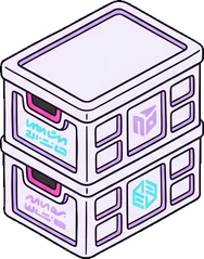 Chests and trunks, a sticker from the The K-Pop Bedroom world