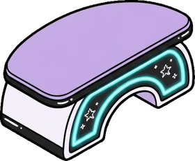 Coffee tables, a sticker from the The K-Pop Bedroom world