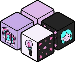 Coffee tables, a sticker from the The K-Pop Bedroom world