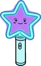 Collectibles, a sticker from the The K-Pop Bedroom world