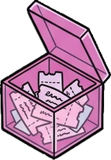 Collectibles, a sticker from the The K-Pop Bedroom world