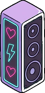Gadgets and devices, a sticker from the The K-Pop Bedroom world