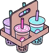 Baskets and floor things, a sticker from the The K-Pop Bedroom world