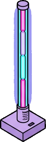 Floor lamps, a sticker from the The K-Pop Bedroom world