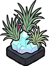 Small plants, a sticker from the The K-Pop Bedroom world