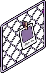 Garlands and hanging things, a sticker from the The K-Pop Bedroom world