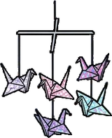 Garlands and hanging things, a sticker from the The K-Pop Bedroom world