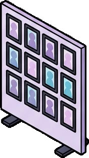 Big floor pieces, a sticker from the The K-Pop Bedroom world