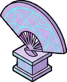 Big floor pieces, a sticker from the The K-Pop Bedroom world